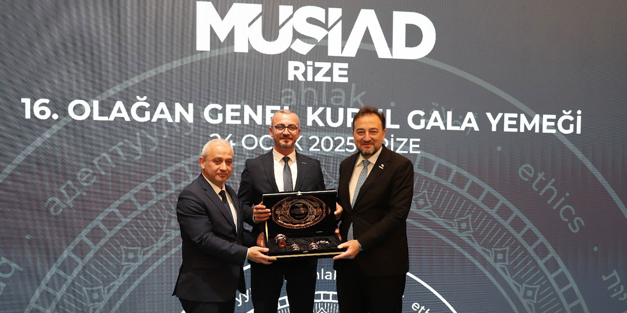 MÜSİAD Rize'de Yeni Başkan Harun Şimşek Oldu