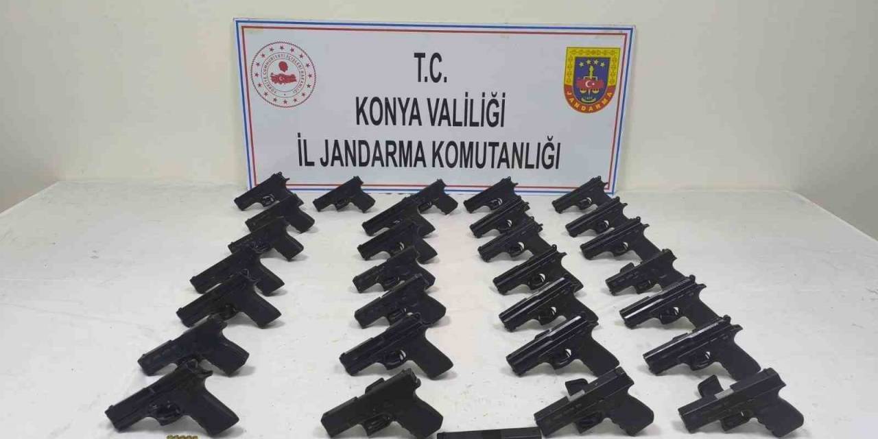 Konya’da Jandarmadan Silah Kaçakçılarına Operasyon