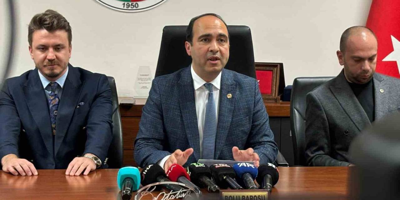 Bolu Baro Başkanı Barut: "Bu Sürecin Sonuna Kadar Takipçisi Olacağımızı Belirtmek İsteriz"