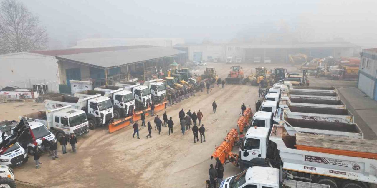 İnegöl, Kar Yağışına Hazır