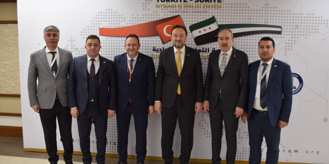 Kayseri Osb Heyeti, Türkiye-suriye İktisadi İşbirliği Zirvesi’ne Katıldı