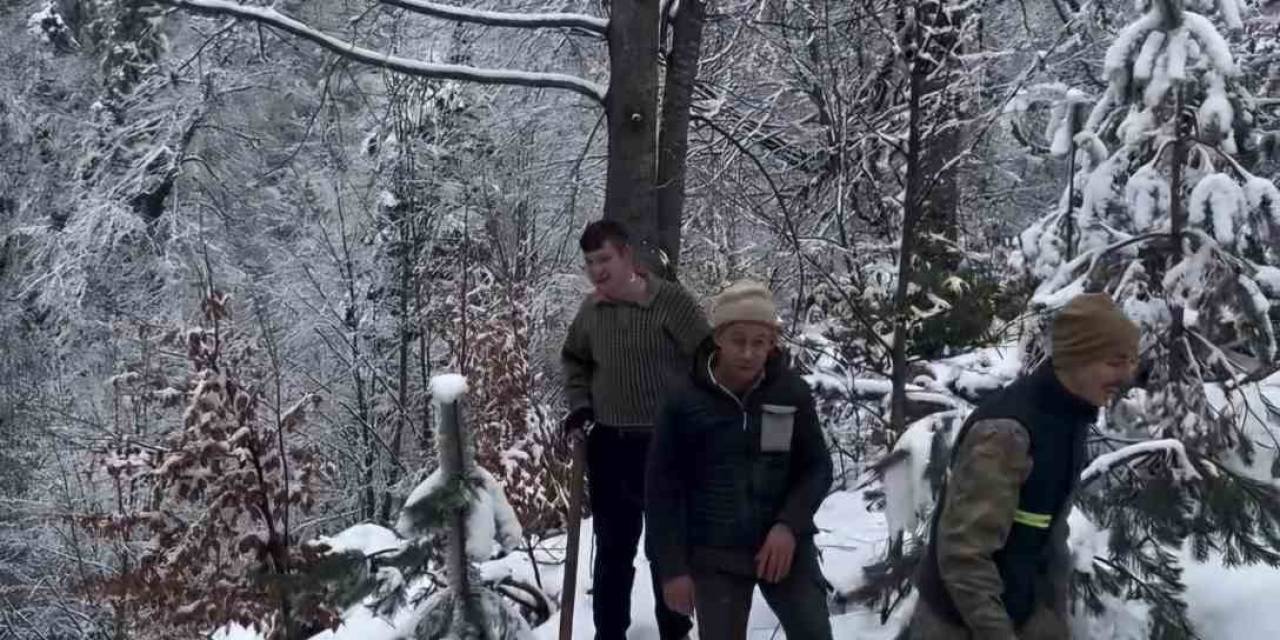 Bartın’da Beklenen Kar Yağışı Başladı