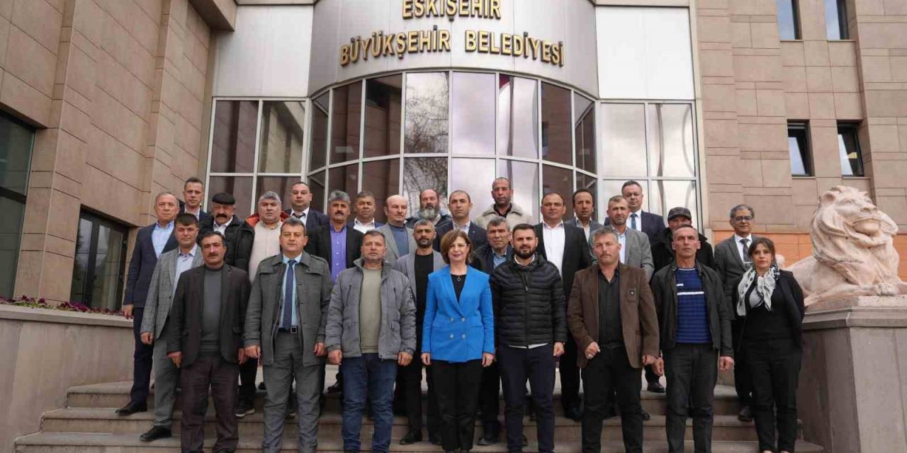 Başkan Ünlüce, Günyüzü Muhtarlarının Taleplerini Dinledi