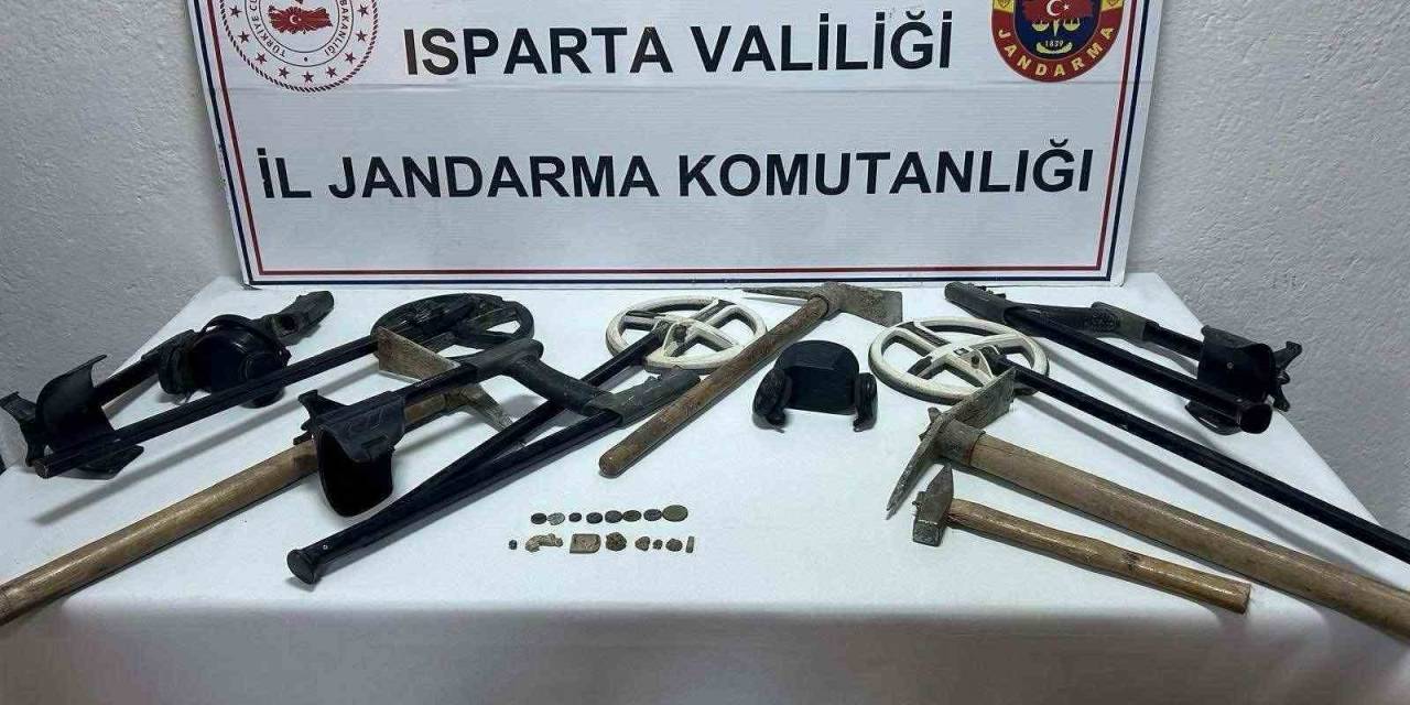 Isparta’da Jandarmadan Tarihi Eser Kaçakçılığı Operasyonu