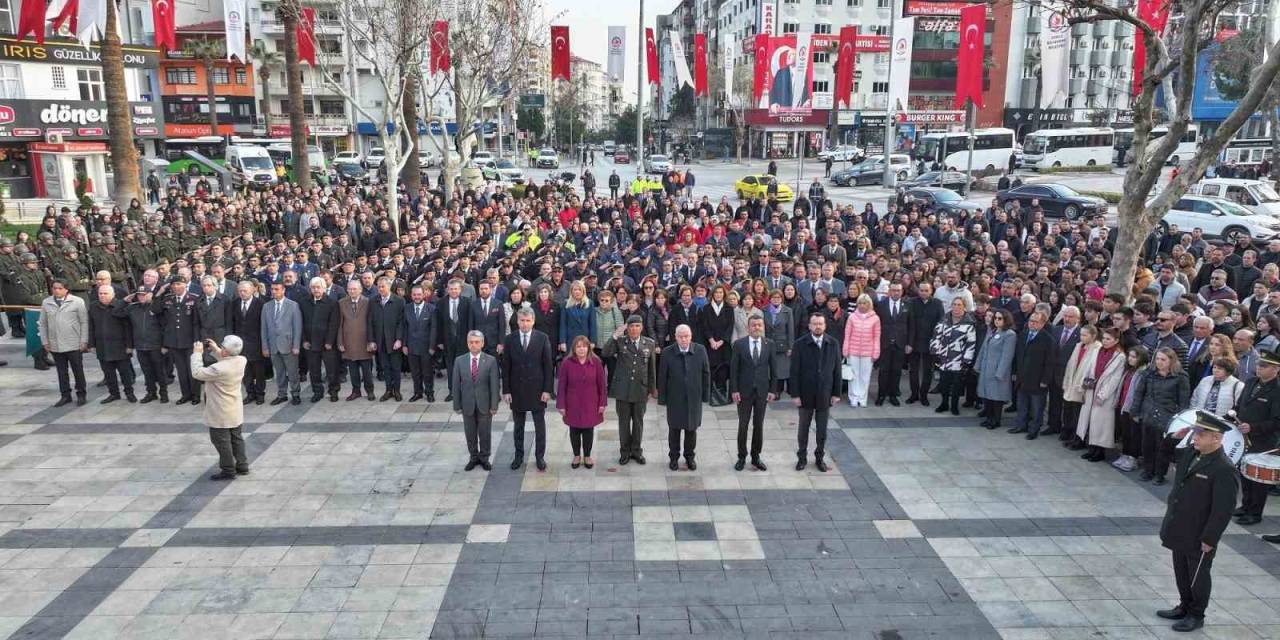 Gazi Mustafa Kemal Atatürk’ün Denizli Ziyaretinin 94. Yıl Dönümü Törenle Anıldı