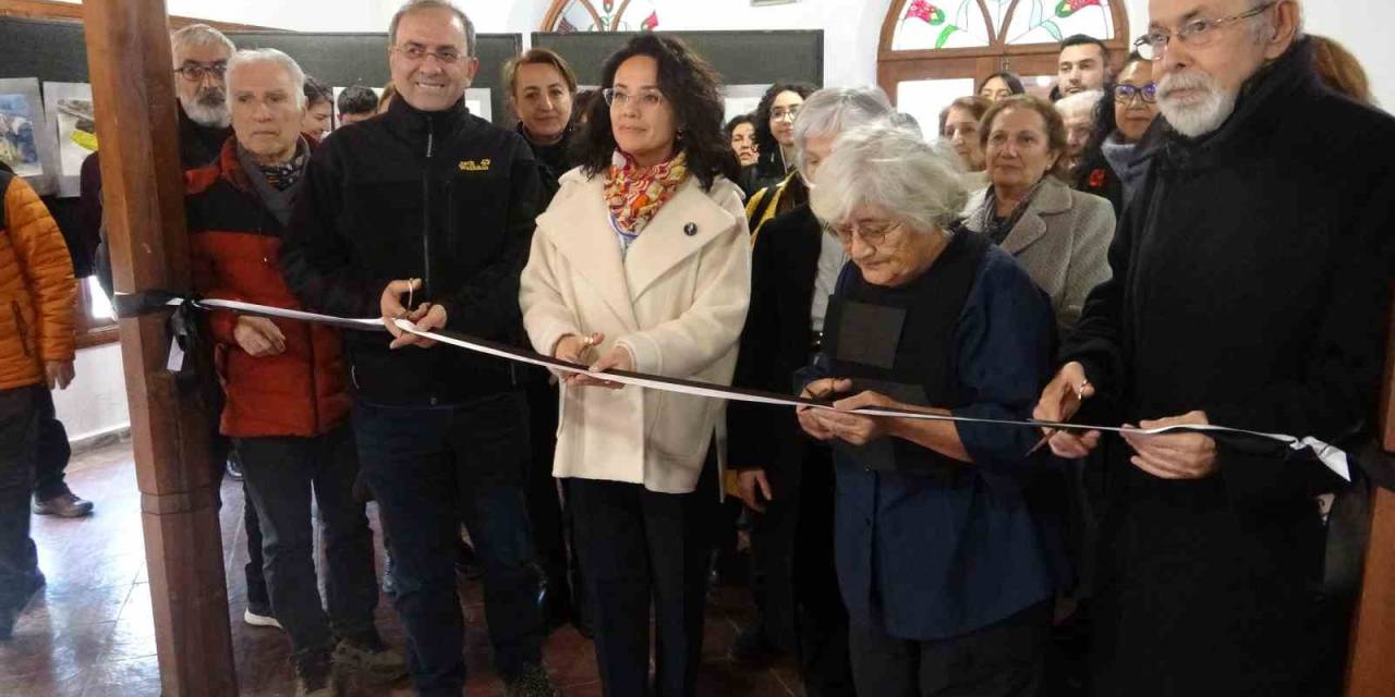 Menteşe’de ’unutma’ Resim Sergisi İle Depremde Kaybedilenler Anıldı