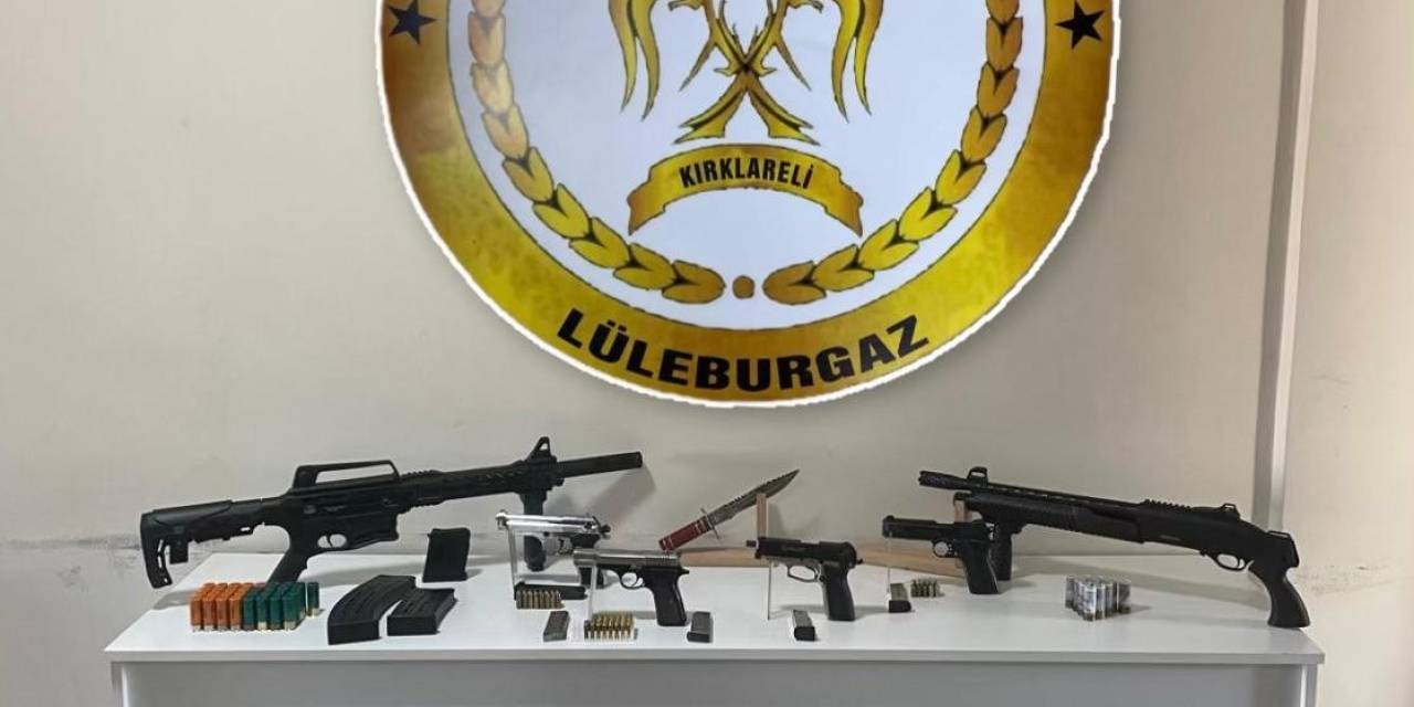 Kırklareli’nde Sosyal Medyadan Silah Paylaşımı Yapan Şüpheliler Yakalandı