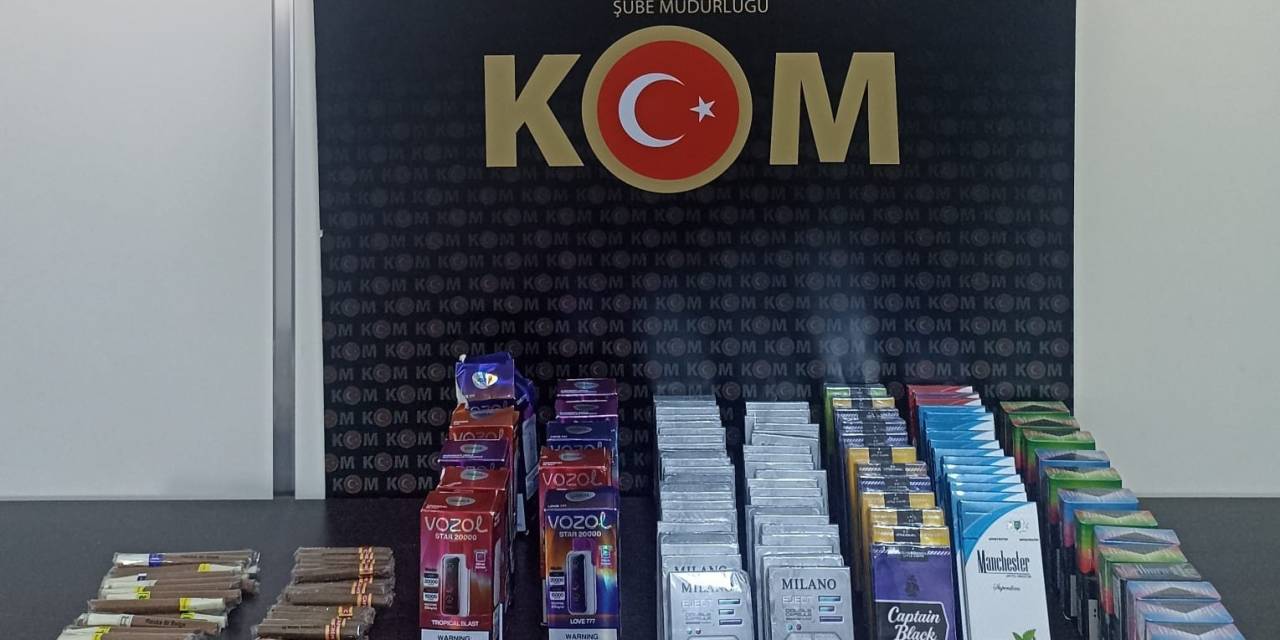 Aydın’da Kaçak Sigara Operasyonu