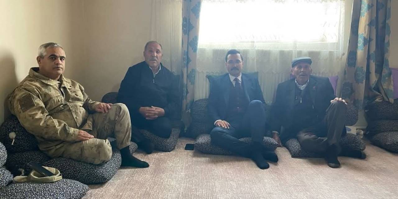 Akyaka Kaymakamı Demirtaş’tan Kıbrıs Gazisine Ziyaret