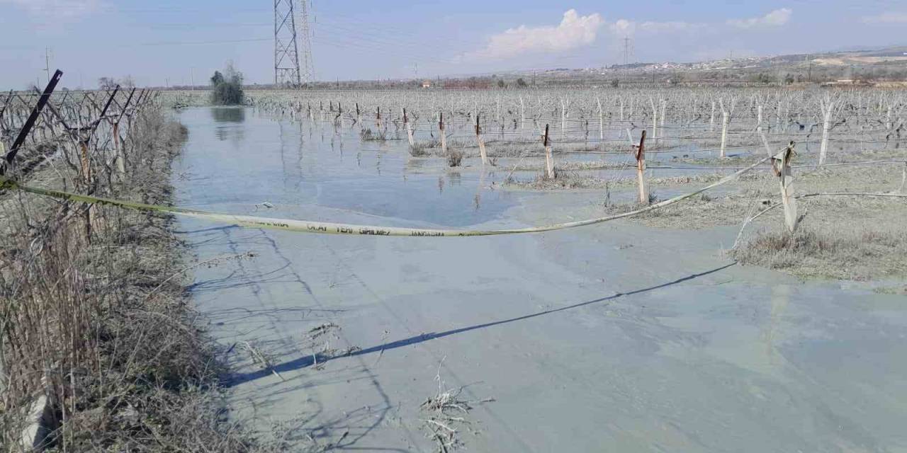 Alaşehir’de Üzüm Bağı İçinde Korkutan Patlama