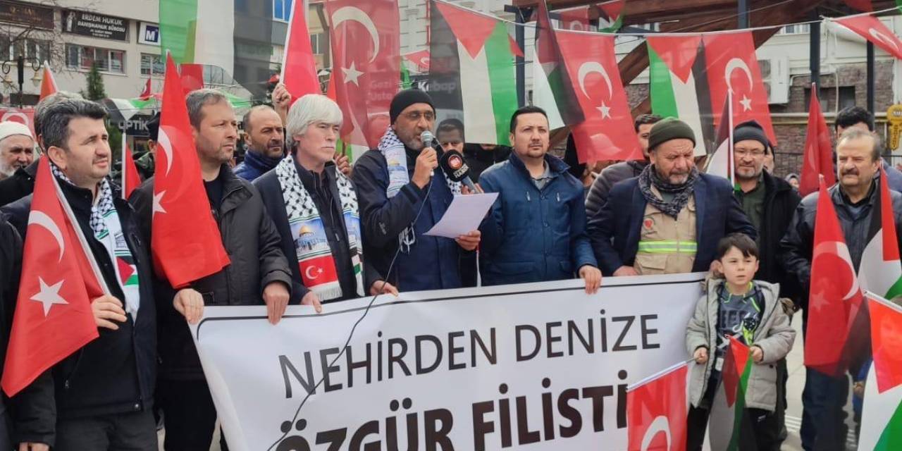 Kütahya’da Gazze İçin Protesto: "İşgale Ve Zulme Son Verilsin"