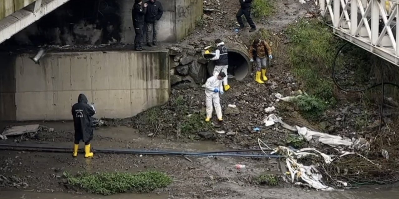 Ümraniye'de dere kenarında erkek cesedi bulundu