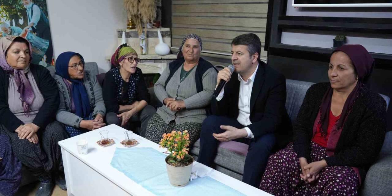 Başkan Tutdere, K11 Konteyner Kent’te Kadınların Misafiri Oldu