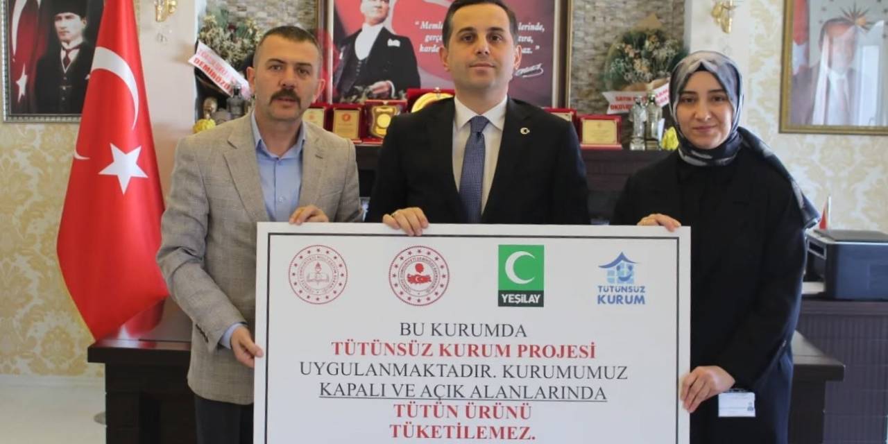 Demirözü’nde ’tütünsüz Kurum’  Projesi Devam Ediyor