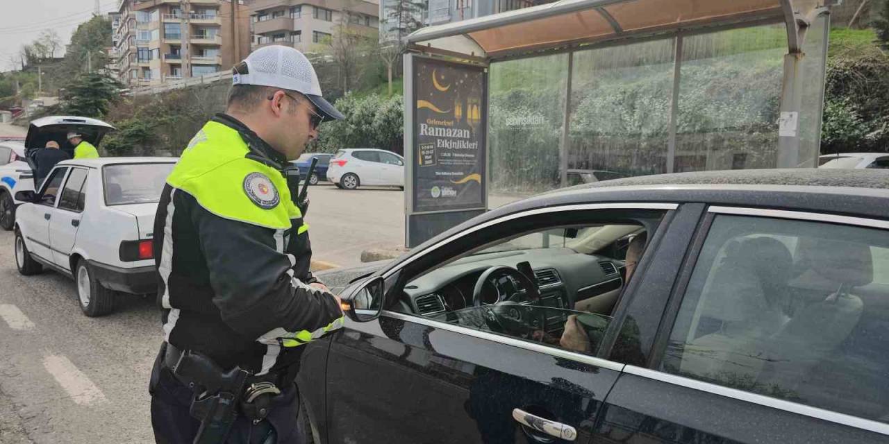 Zonguldak’ta Dron Destekli Kırmızı Işık Denetimi