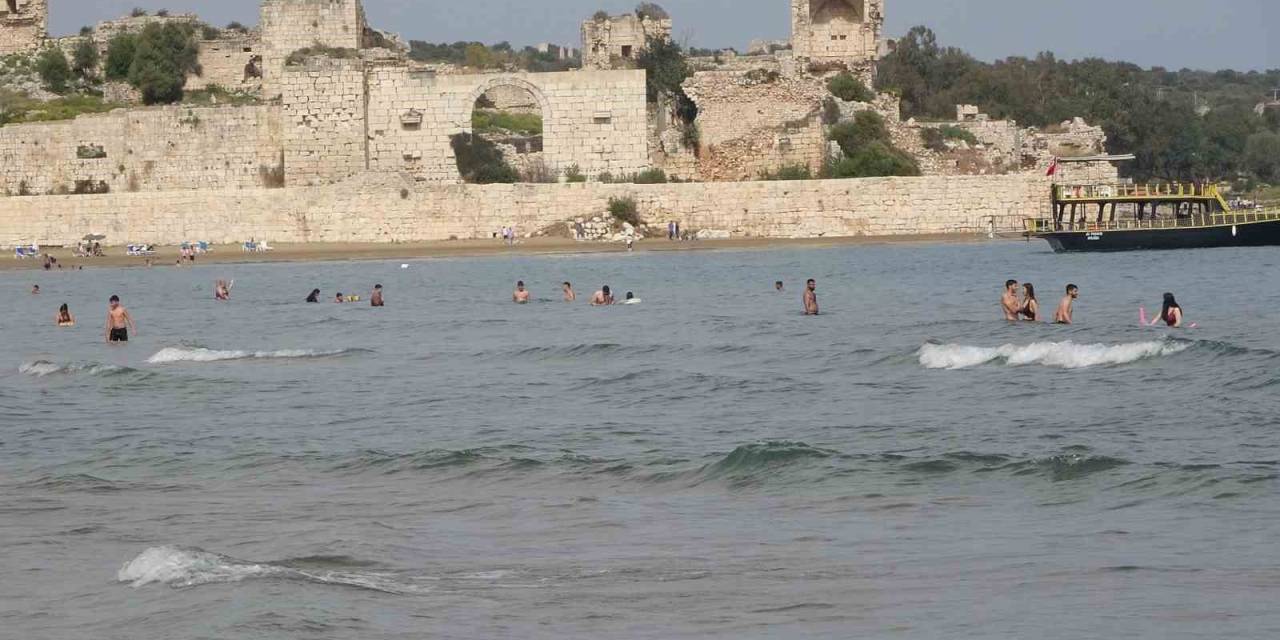 Bayram Tatili 9 Gün Olunca Deniz Keyfi Erken Başladı