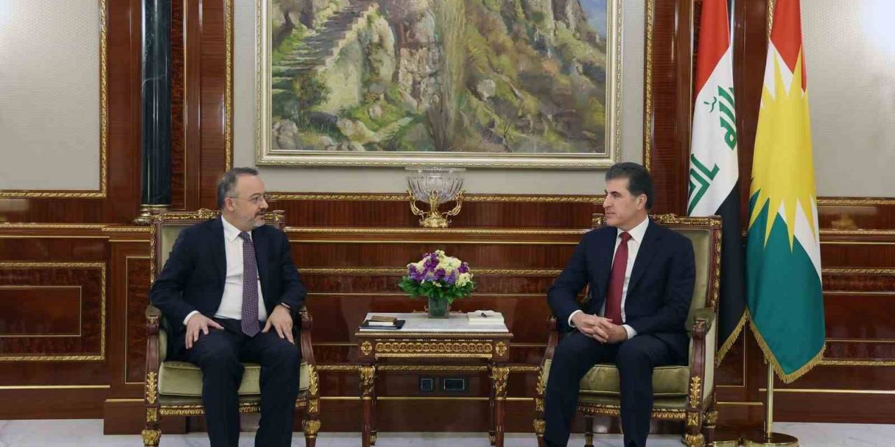 Dışişleri Bakan Yardımcısı Yılmaz, Ikby Başkanı Barzani İle Görüştü
