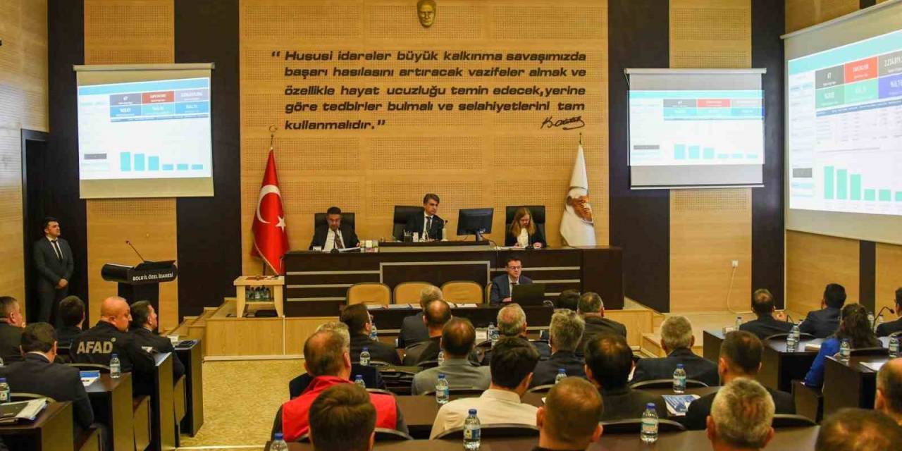 Bolu’da Afetlere Hazırlık