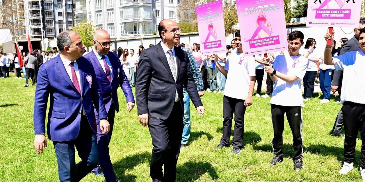 Başkan Geçit, " Kanserle Mücadelede Erken Teşhis Hayat Kurtarır"