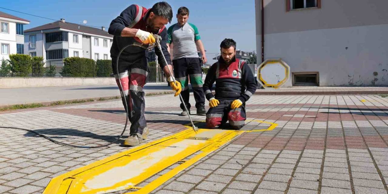 İnegöl’de Okul Bahçelerine Bahar Geldi