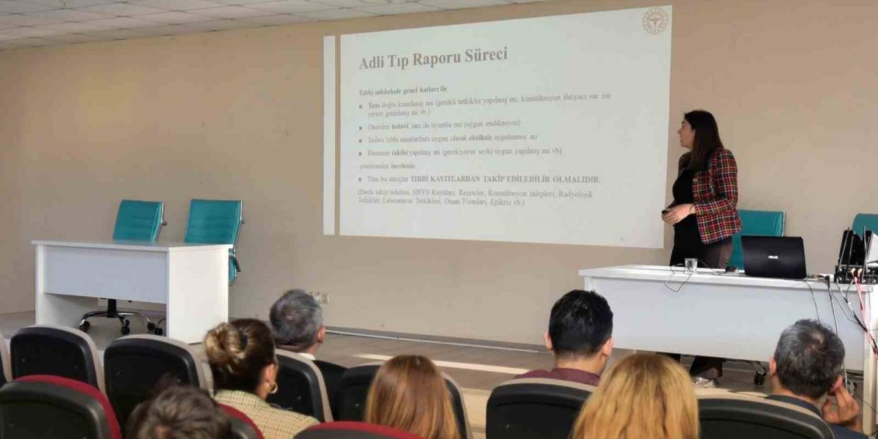 Muğla’da Hekimler Bilgilendirildi