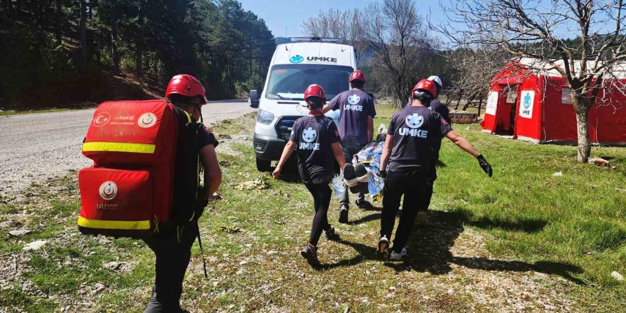 Umke Ekiplerinden Nefes Kesen Tatbikat