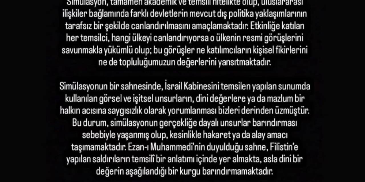 Uludağ Üniversitesi’nden ’ezan Ve Filistin’ Açıklaması