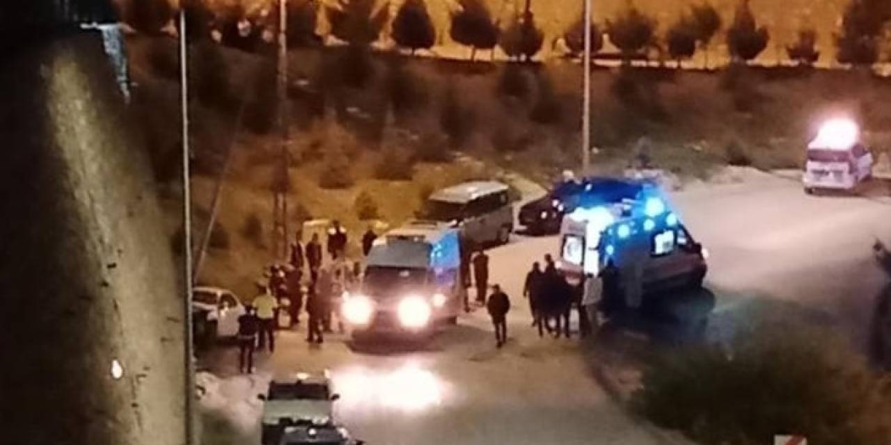 Elazığ’da Otomobil Elektrik Direğine Çarptı : 3 Yaralı