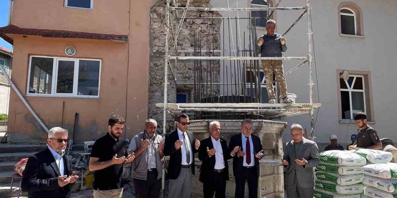 Bozüyük’te Cami Minaresi İçin Temel Atma Töreni Gerçekleşti