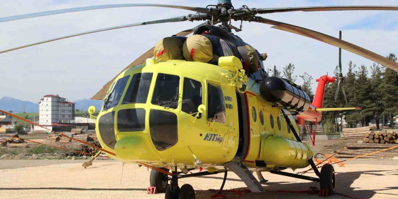 Yangın Söndürme Helikopteri Bolu’da Konuşlandırıldı