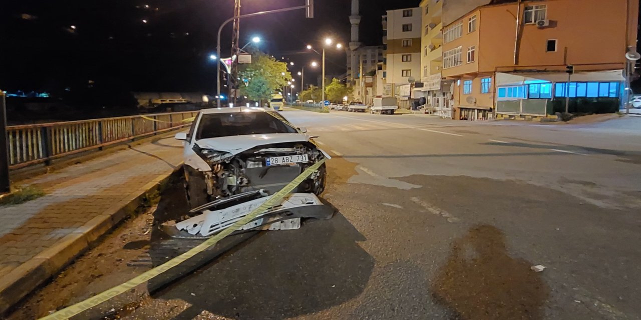 Giresun'da trafik kazasında 2 kişi öldü, 2 kişi yaralandı