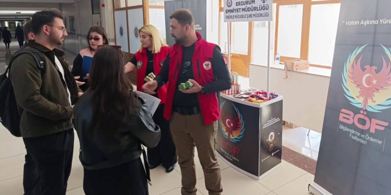 Öğrenciler Terör Örgütlerinin Faaliyetleri Konusunda Bilgilendirildi