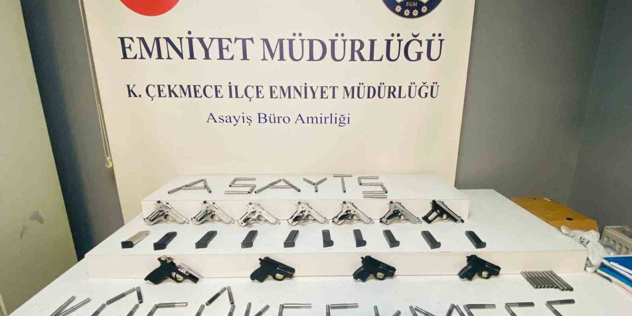 Küçükçekmece’de Silah Ticareti Yapan Şüpheli Bağcılar’da Yakalandı