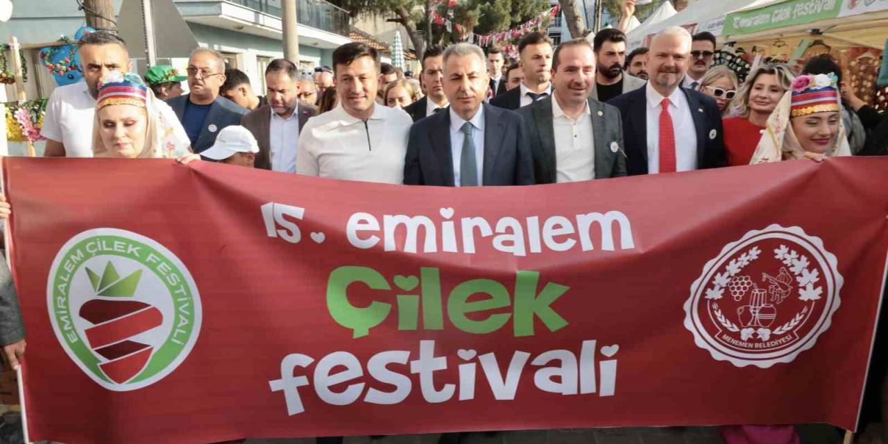 Emiralem Çilek Festivali’ne Muhteşem Başlangıç