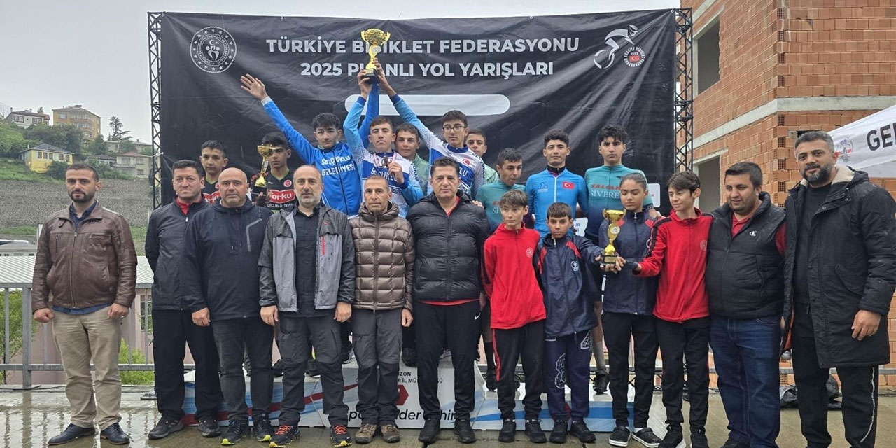Türkiye Kupası 4. Etap yol yarışı Trabzon’da nefes kesti