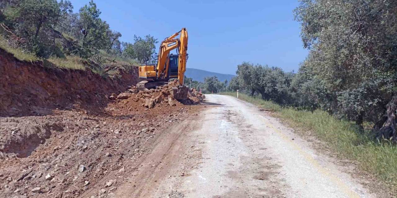 Büyükşehir’den Milas’ın Kırsal Mahallesine Ulaşım Yatırımı