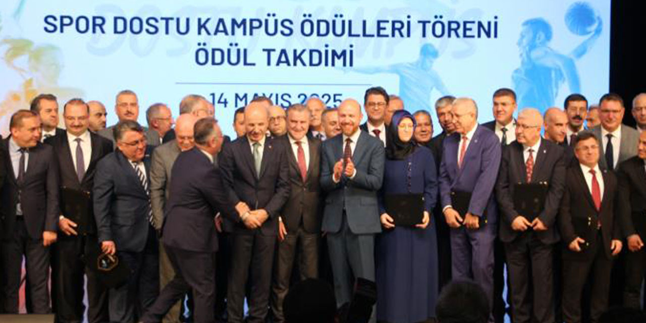 Spor Dostu Kampüs Sertifika Töreni, Rize'de düzenlendi