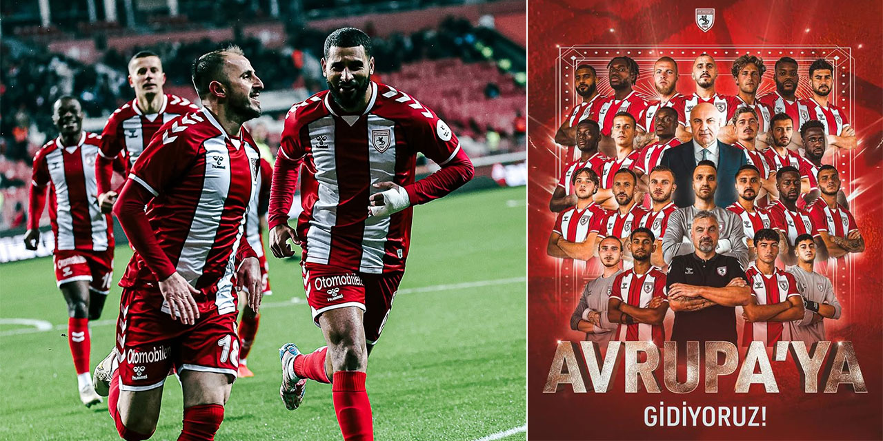 Samsunspor, 27 yıl sonra Avrupa kupalarına katılıyor