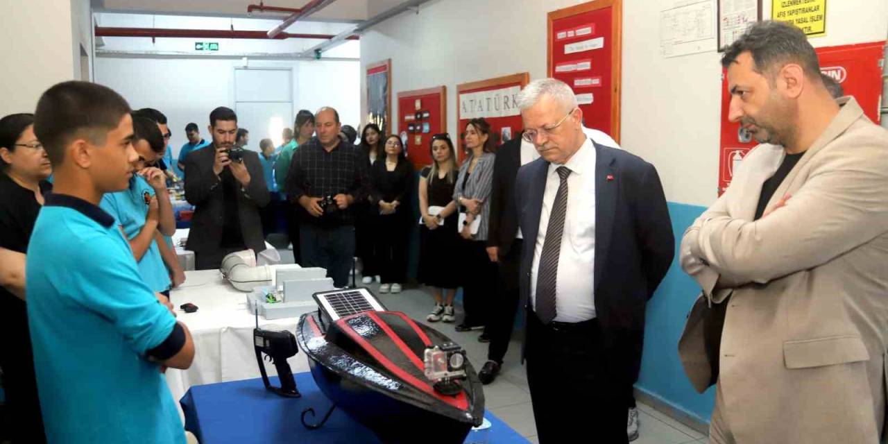‘Üreten Gençlik Proje Ve Ürün Sergisi’ Mersin Osb’de Açıldı