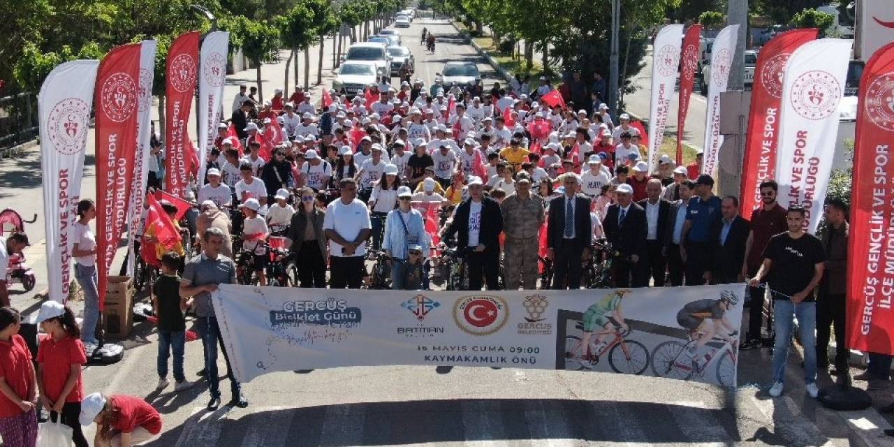 Gercüş’te Bisiklet Turu Etkinliği