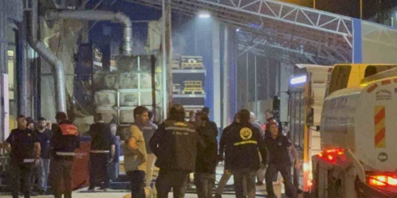 Araç Yedek Parça Fabrikasında Yangın