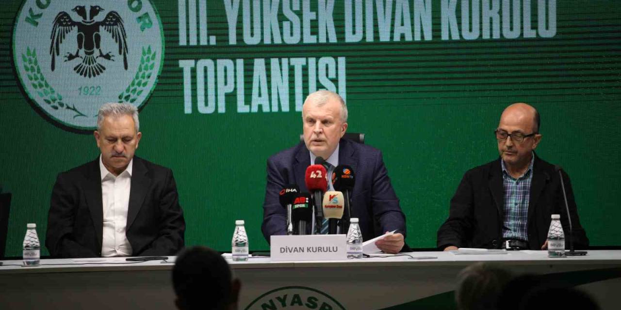 Konyaspor’da 3. Yüksek Divan Kurulu Toplantısı Yapıldı