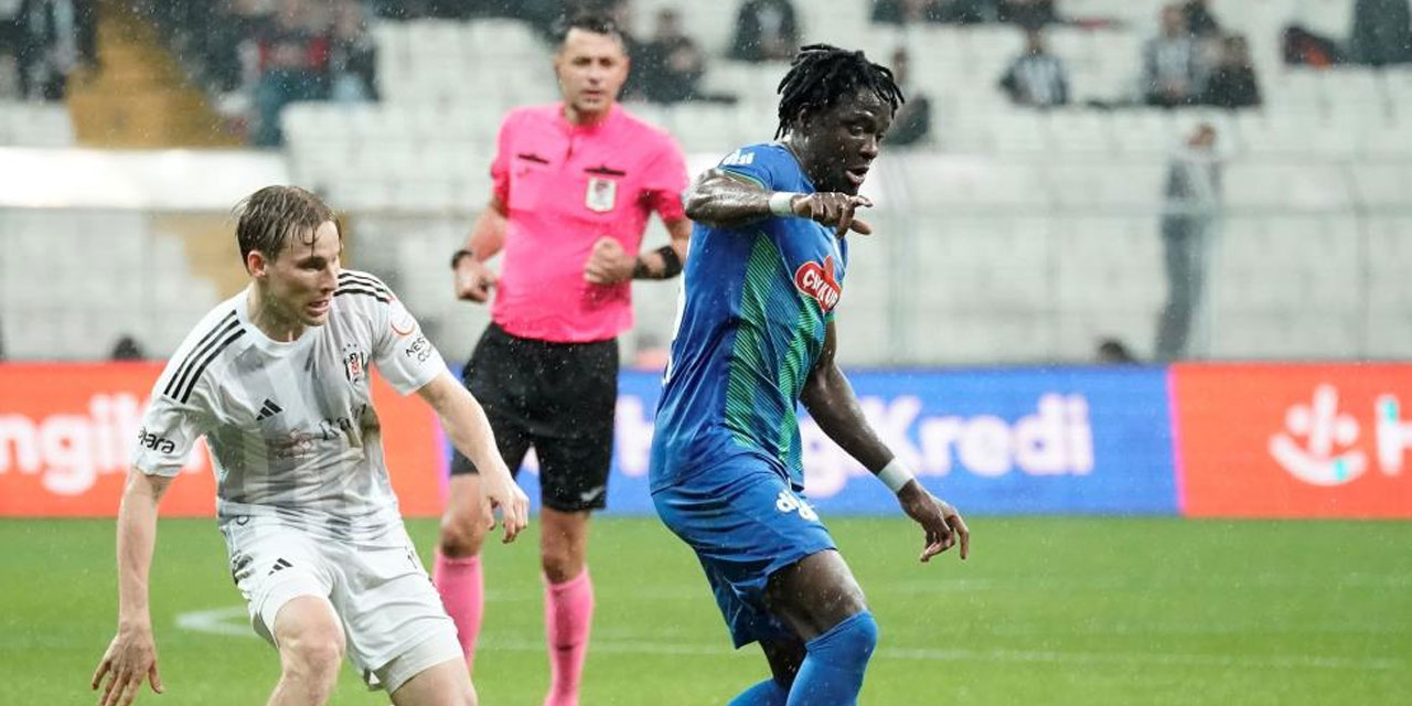 Beşiktaş ile Çaykur Rizespor 46. randevuda