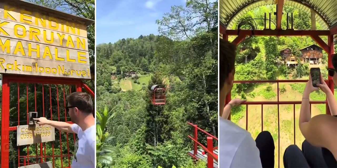 Rize’nin ‘Kendini koruyan mahalle’si sosyal medyada ilgi odağı oldu