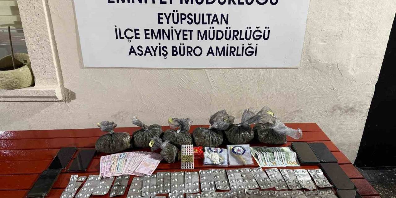 Eyüpsultan’da Uyuşturucu Operasyonu: 9 Gözaltı