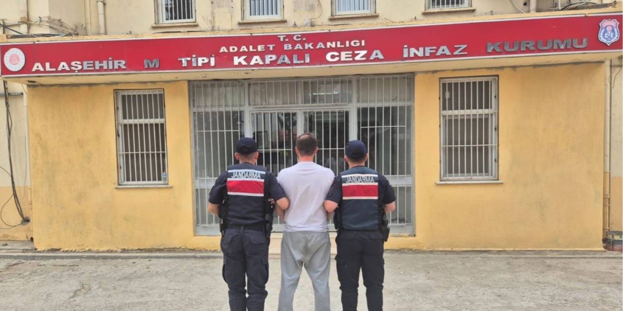 Manisa’da Aranan Şahıs Jandarma Operasyonuyla Yakalandı