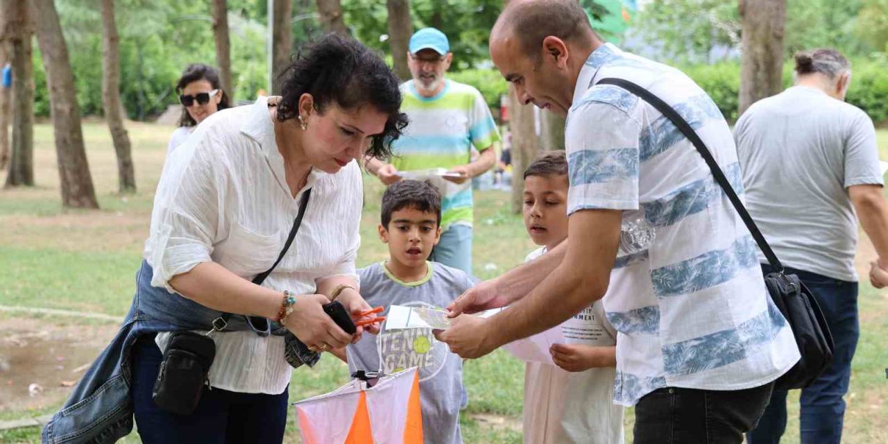 Doğada Ailece Sporun Keyfini Yaşadılar
