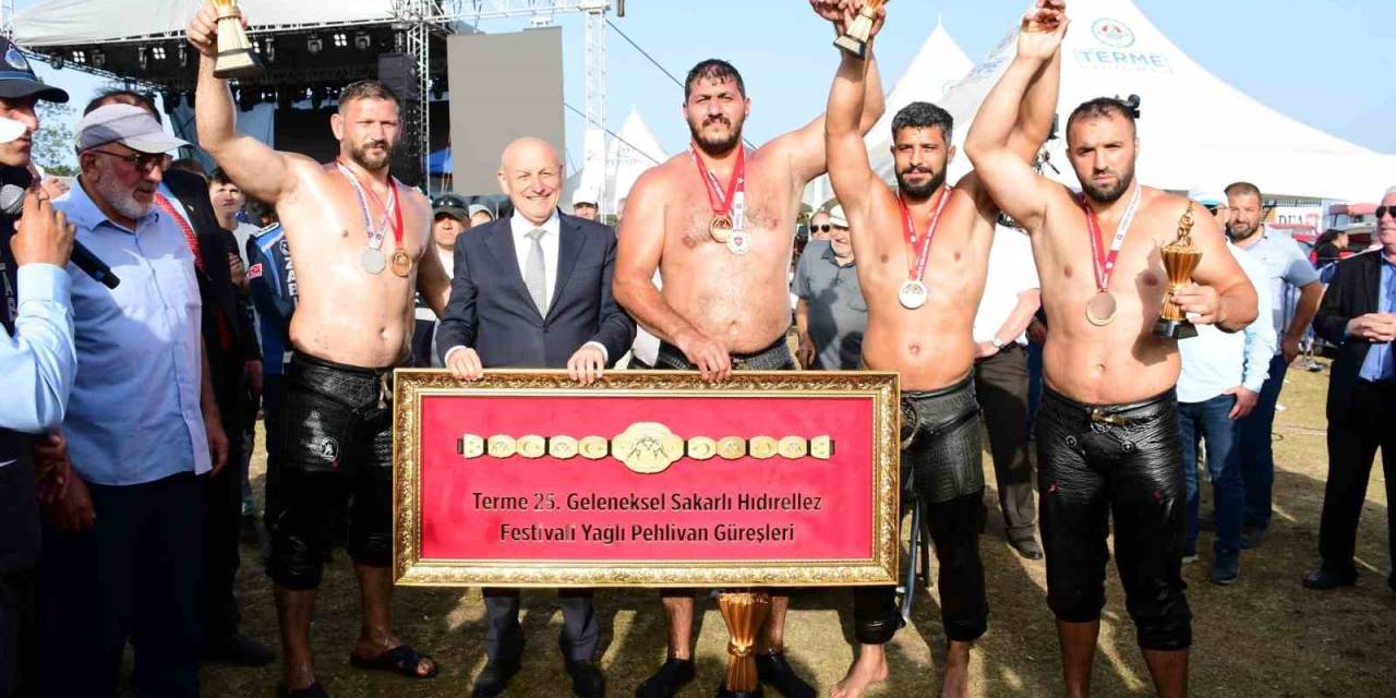 25. Sakarlı Hıdırellez Festivali’nde Başpehlivan Tanju Gemici Oldu