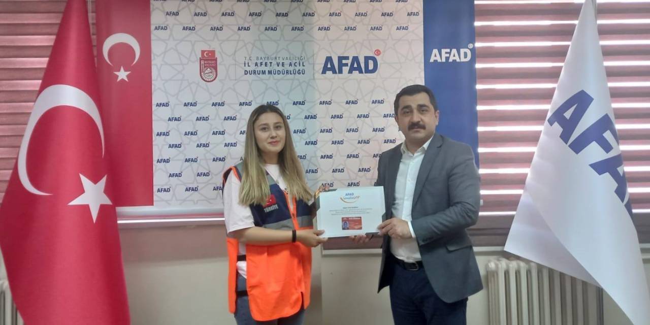 Afad Gönüllüsü Eğitimleri Tamamlandı