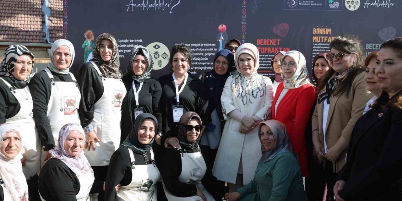 Emine Erdoğan "Anadoludakiler Kapadokya Pazarı" Açılış Programında Konuştu